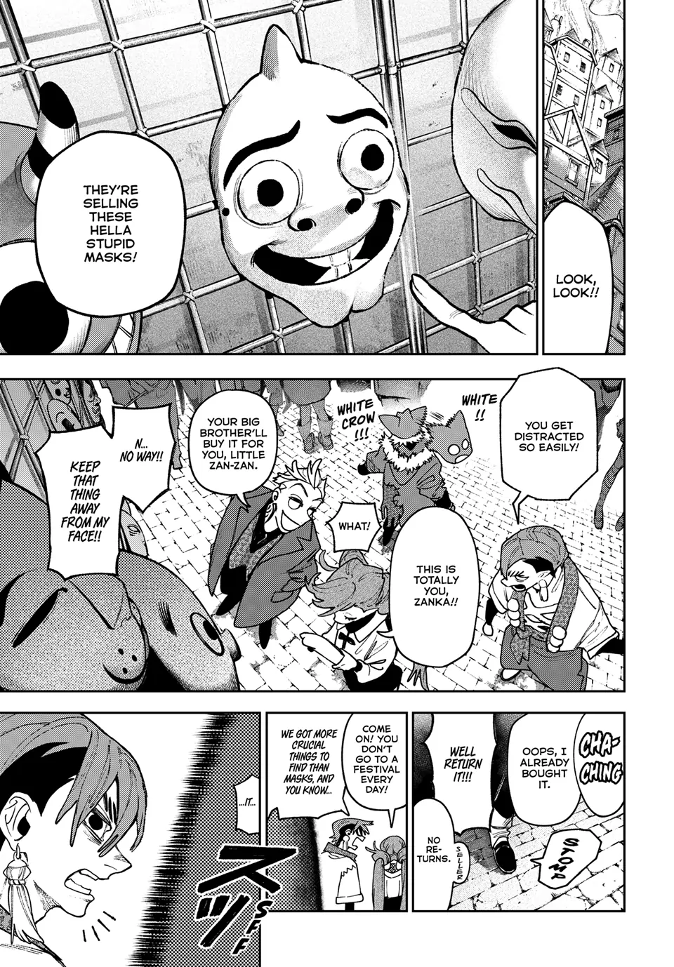 Gachiakuta, Chapter 132