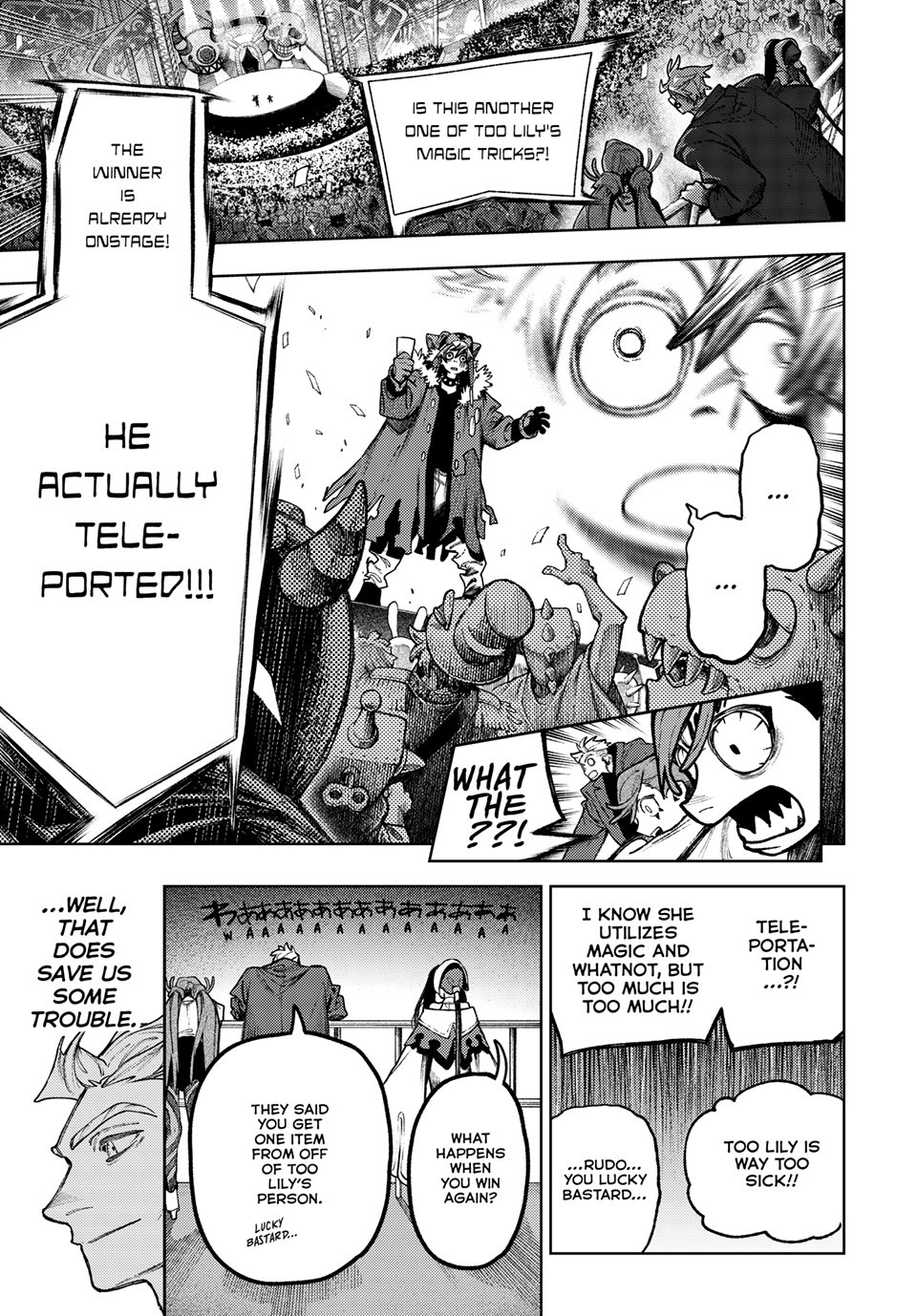 Gachiakuta, Chapter 135