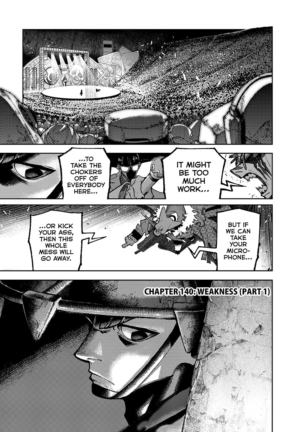 Gachiakuta, Chapter 140