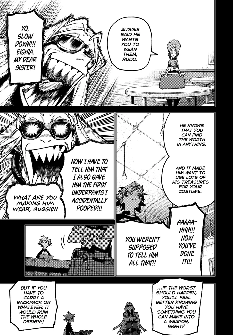 Gachiakuta, Chapter 144