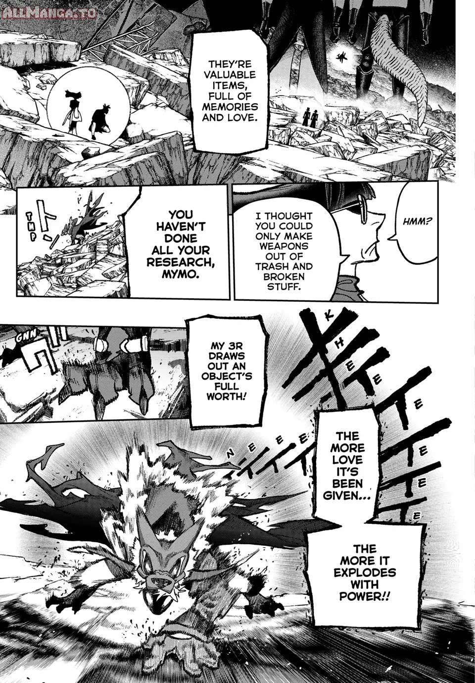Gachiakuta, Chapter 144