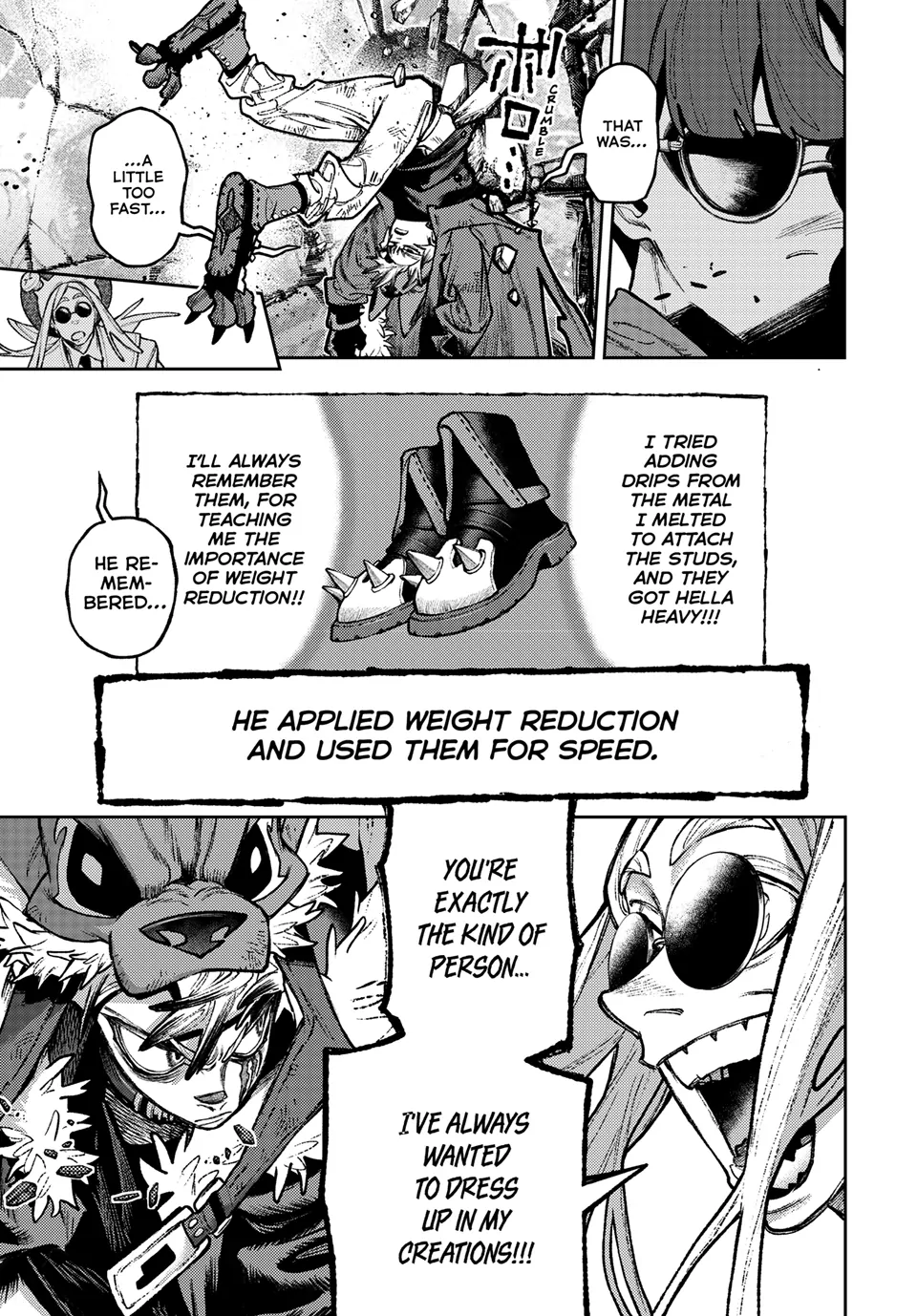 Gachiakuta, Chapter 144