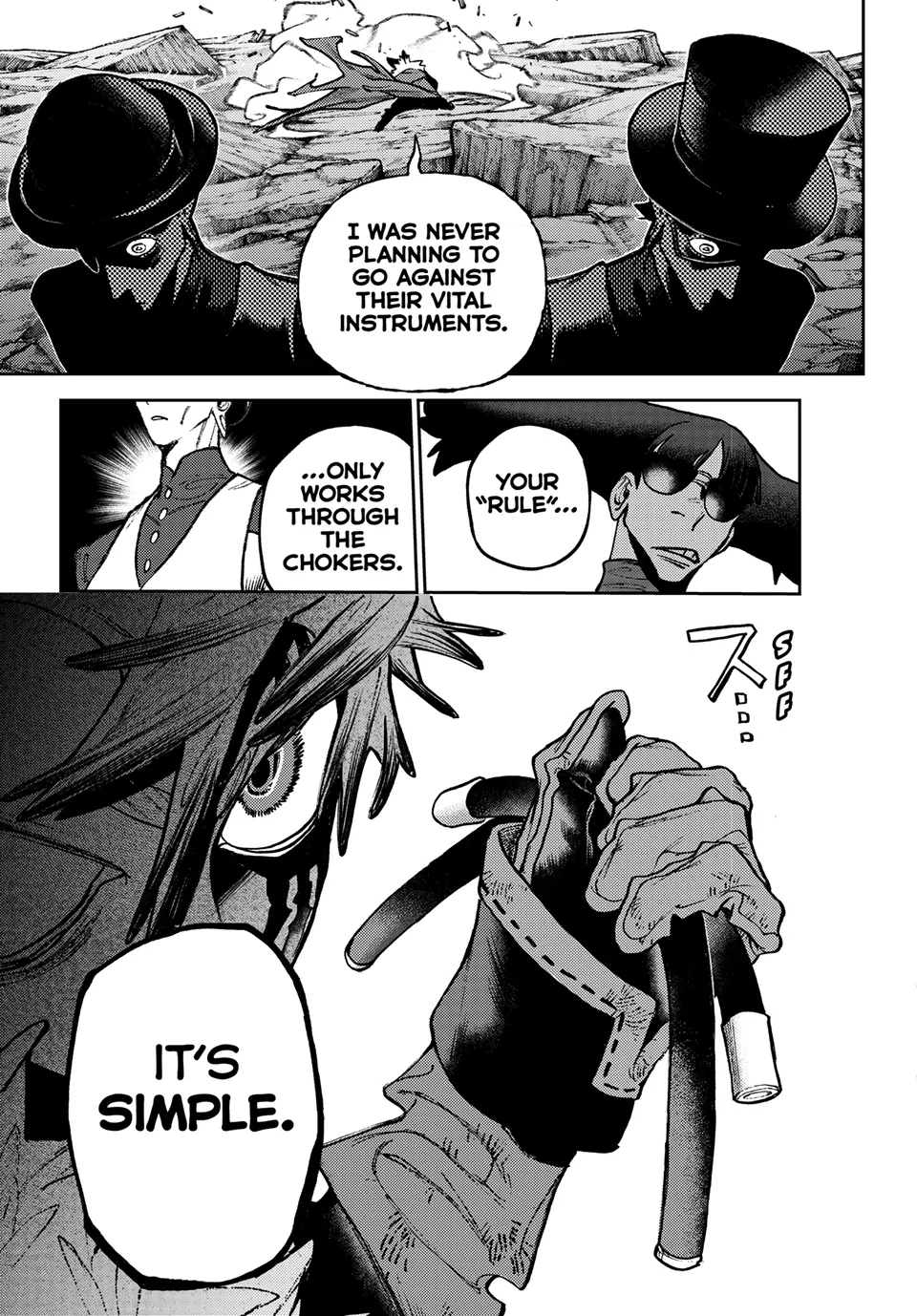 Gachiakuta, Chapter 144