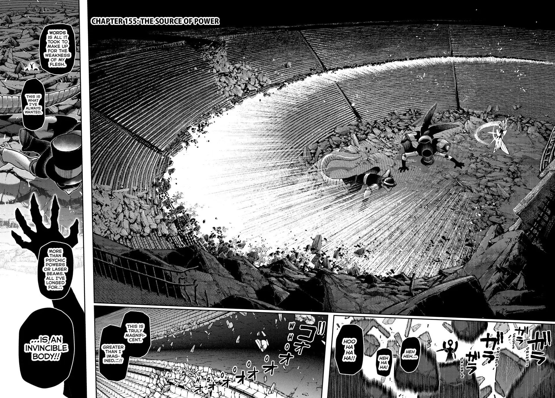 Gachiakuta, Chapter 155