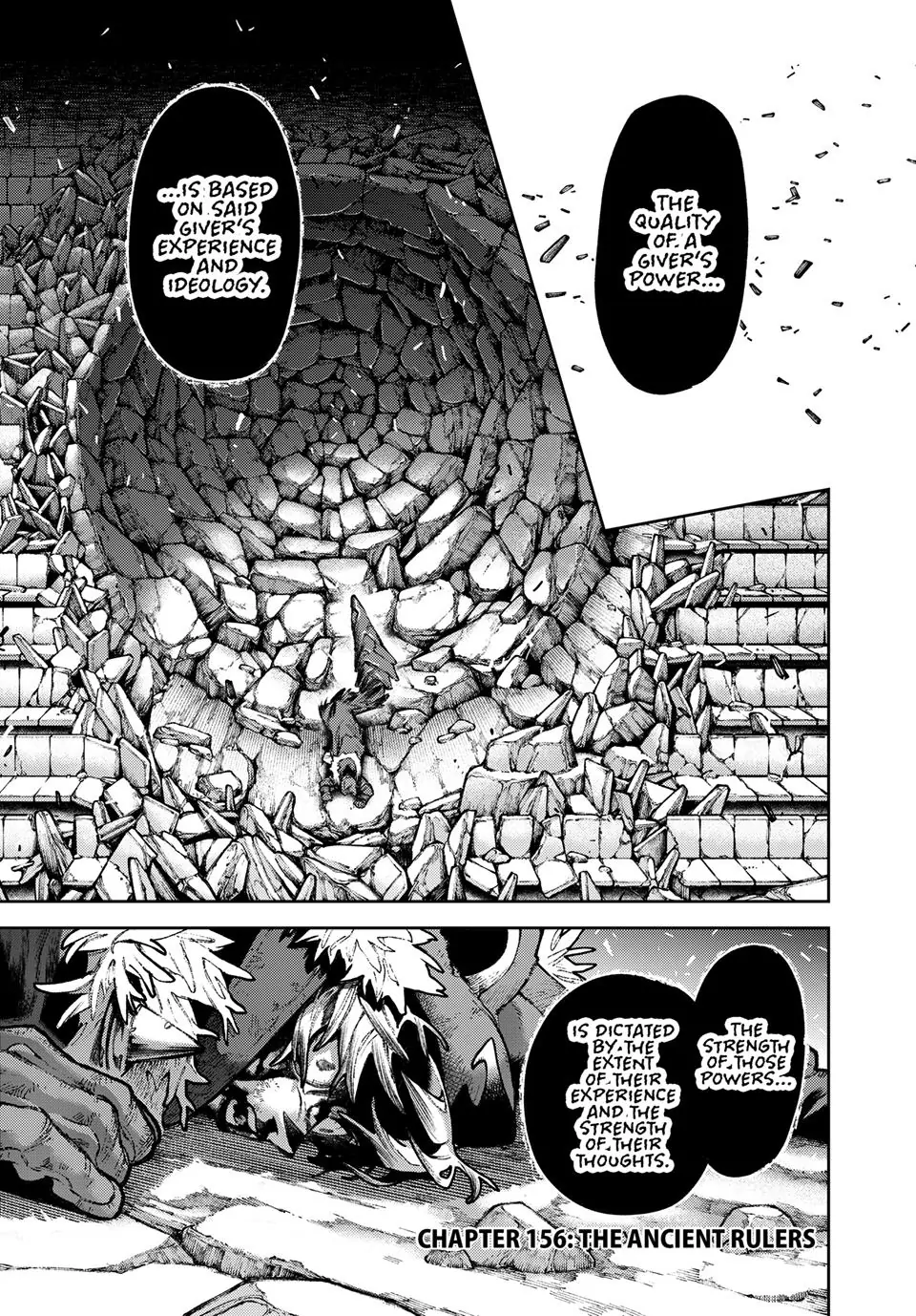 Gachiakuta, Chapter 156