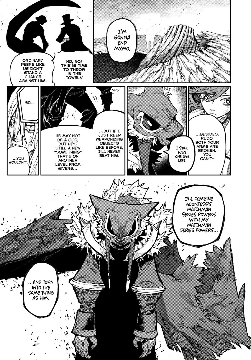 Gachiakuta, Chapter 156