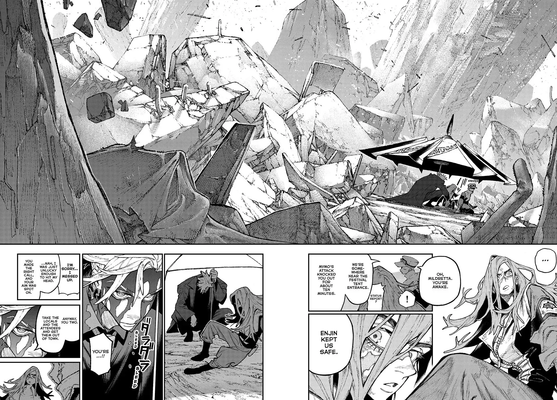 Gachiakuta, Chapter 157