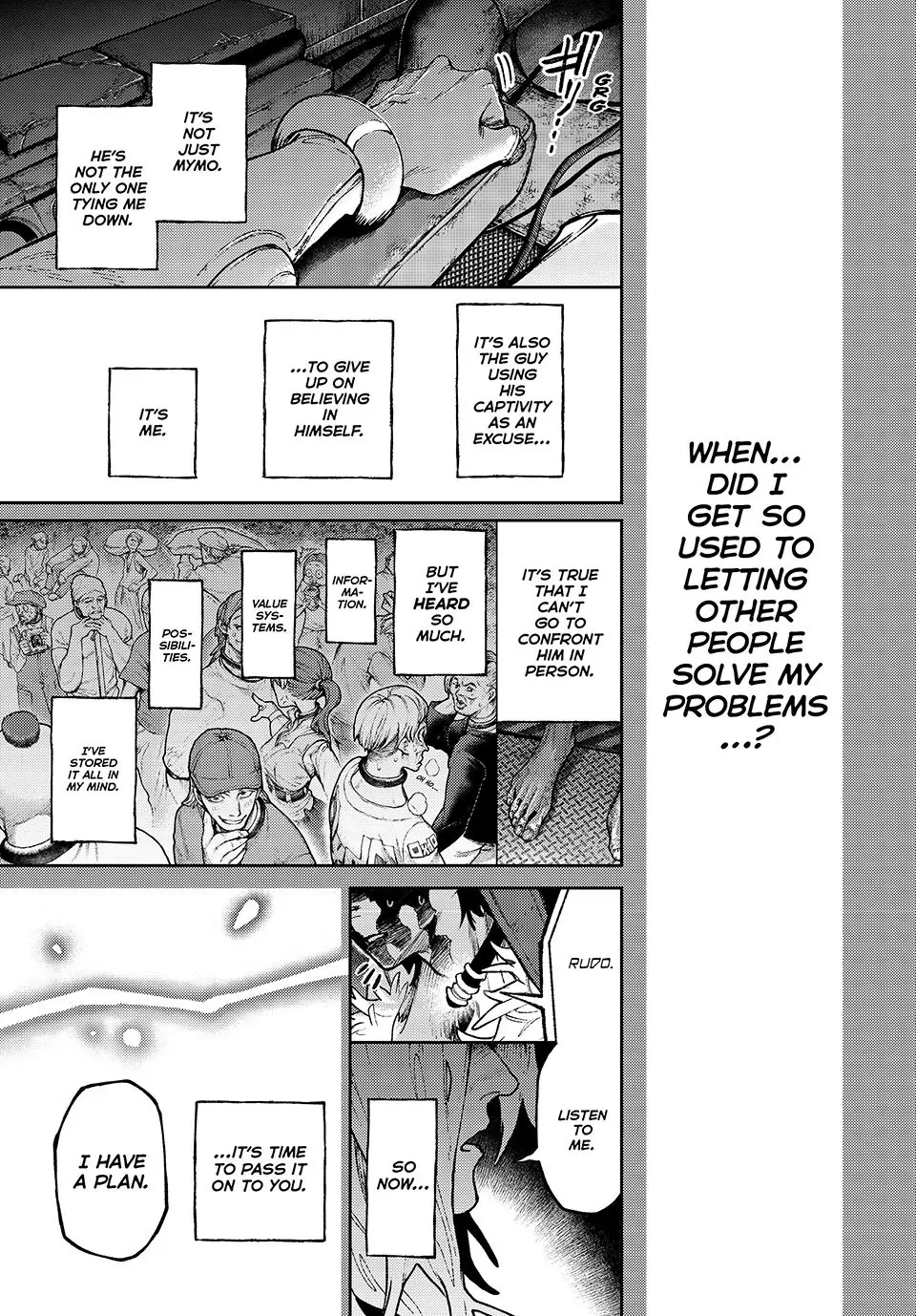 Gachiakuta, Chapter 158