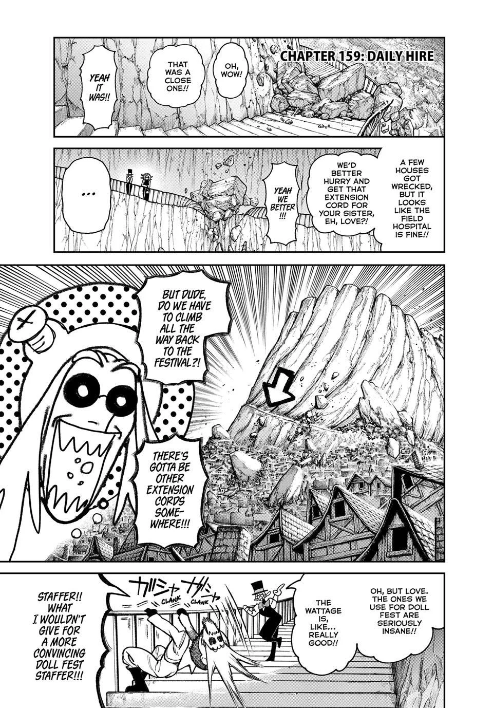 Gachiakuta, Chapter 159
