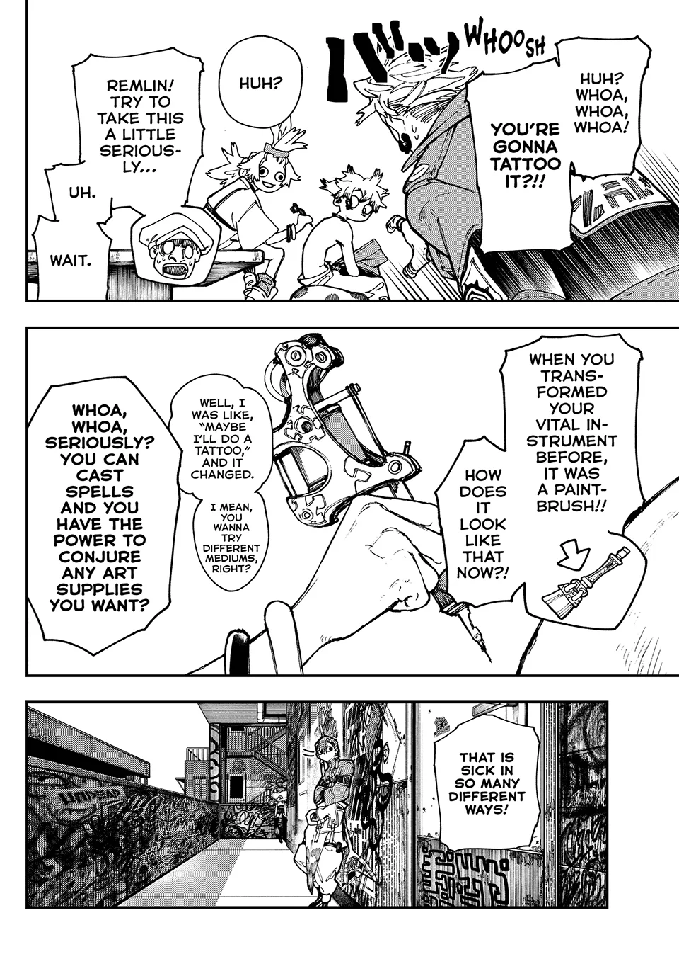 Gachiakuta, Chapter 28