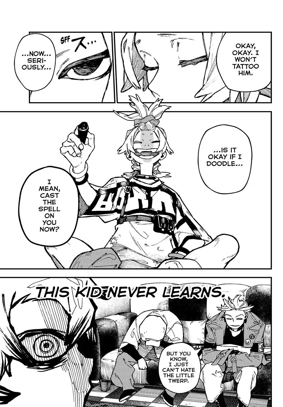 Gachiakuta, Chapter 28