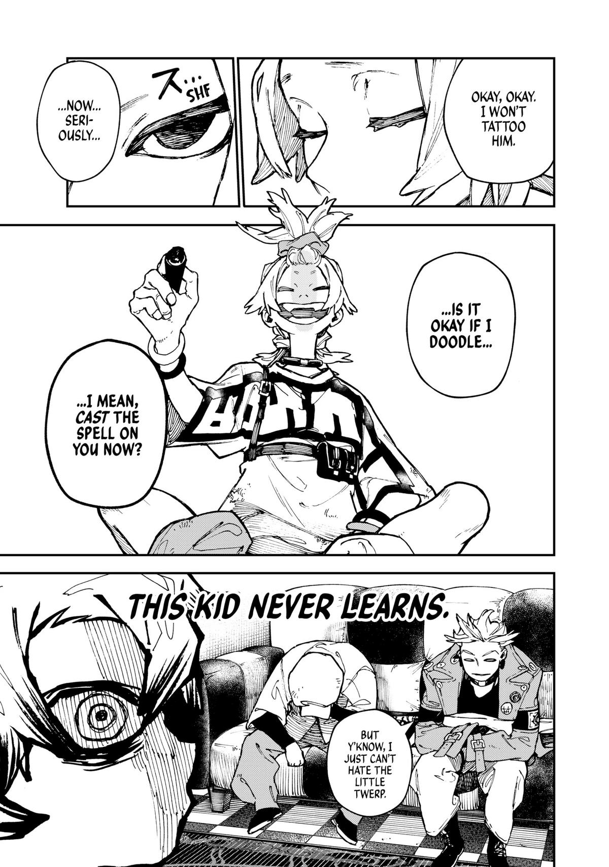 Gachiakuta, Chapter 28