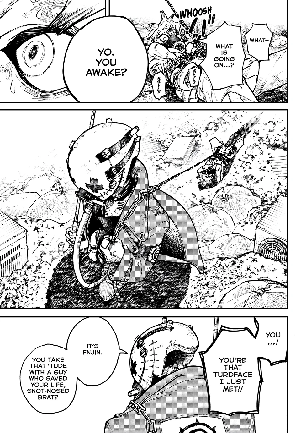 Gachiakuta, Chapter 3