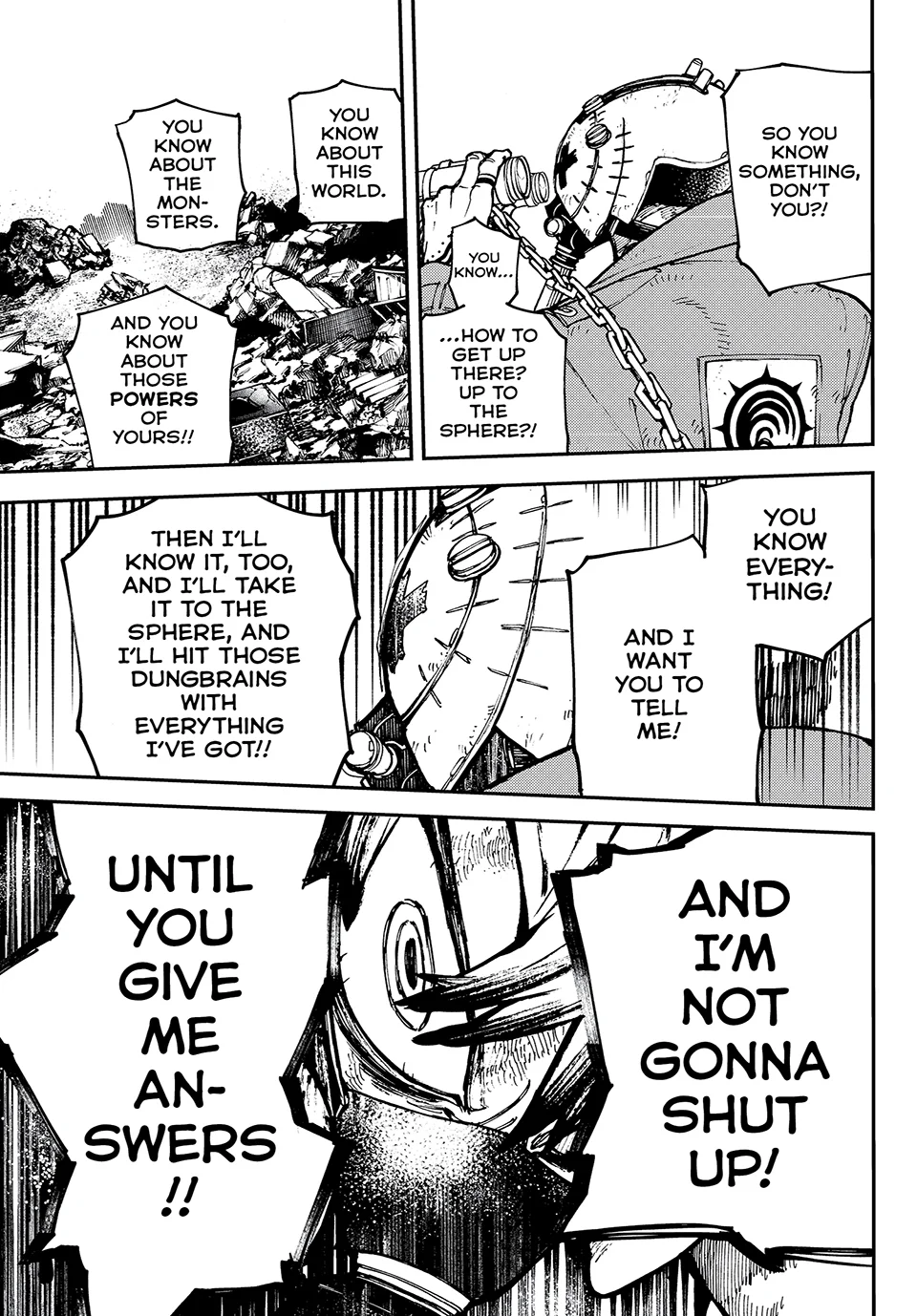 Gachiakuta, Chapter 3