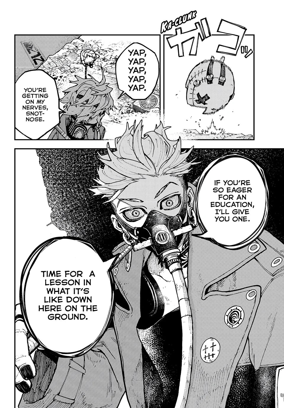 Gachiakuta, Chapter 3