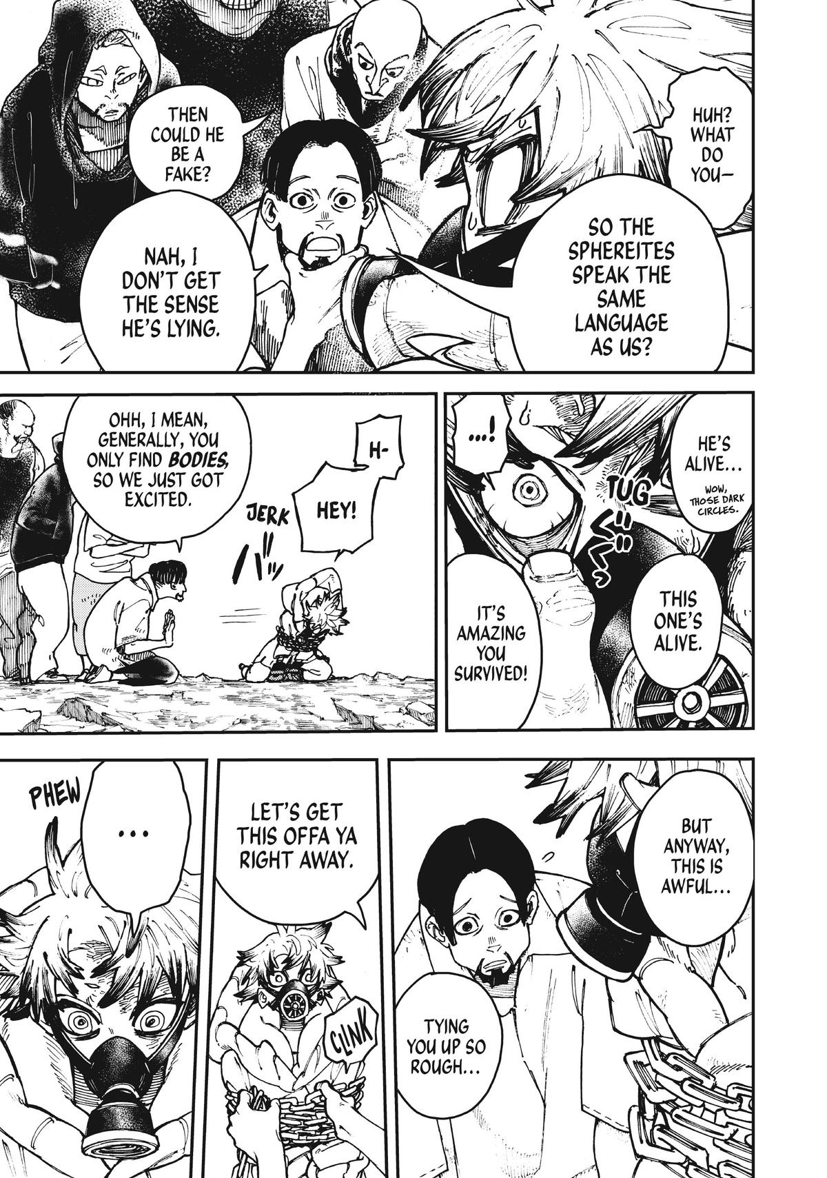 Gachiakuta, Chapter 3