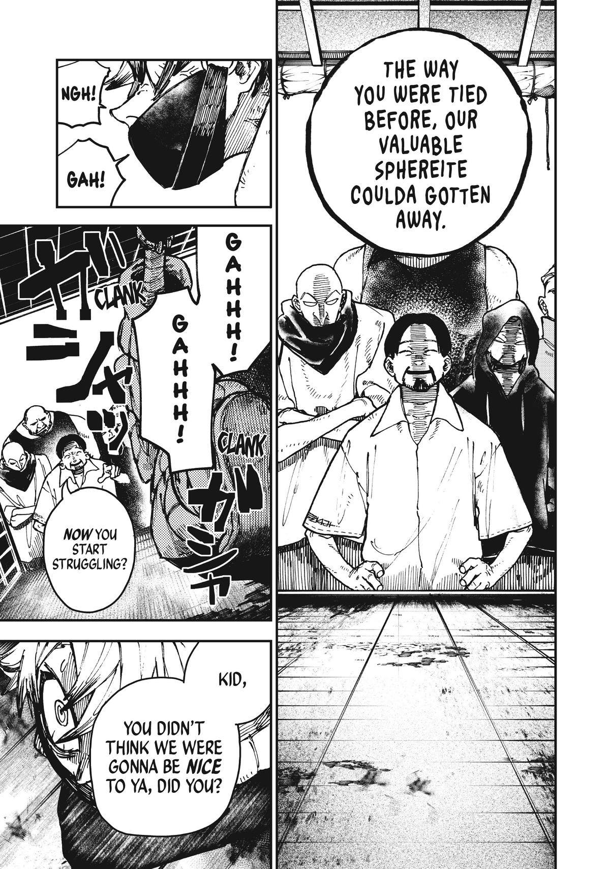 Gachiakuta, Chapter 3