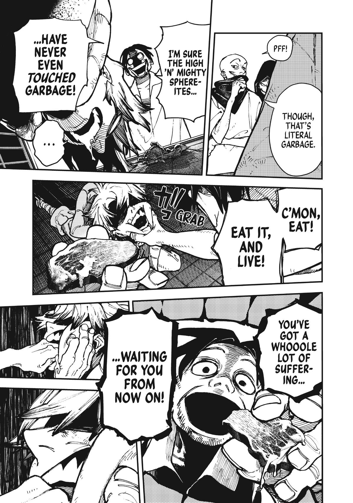 Gachiakuta, Chapter 3