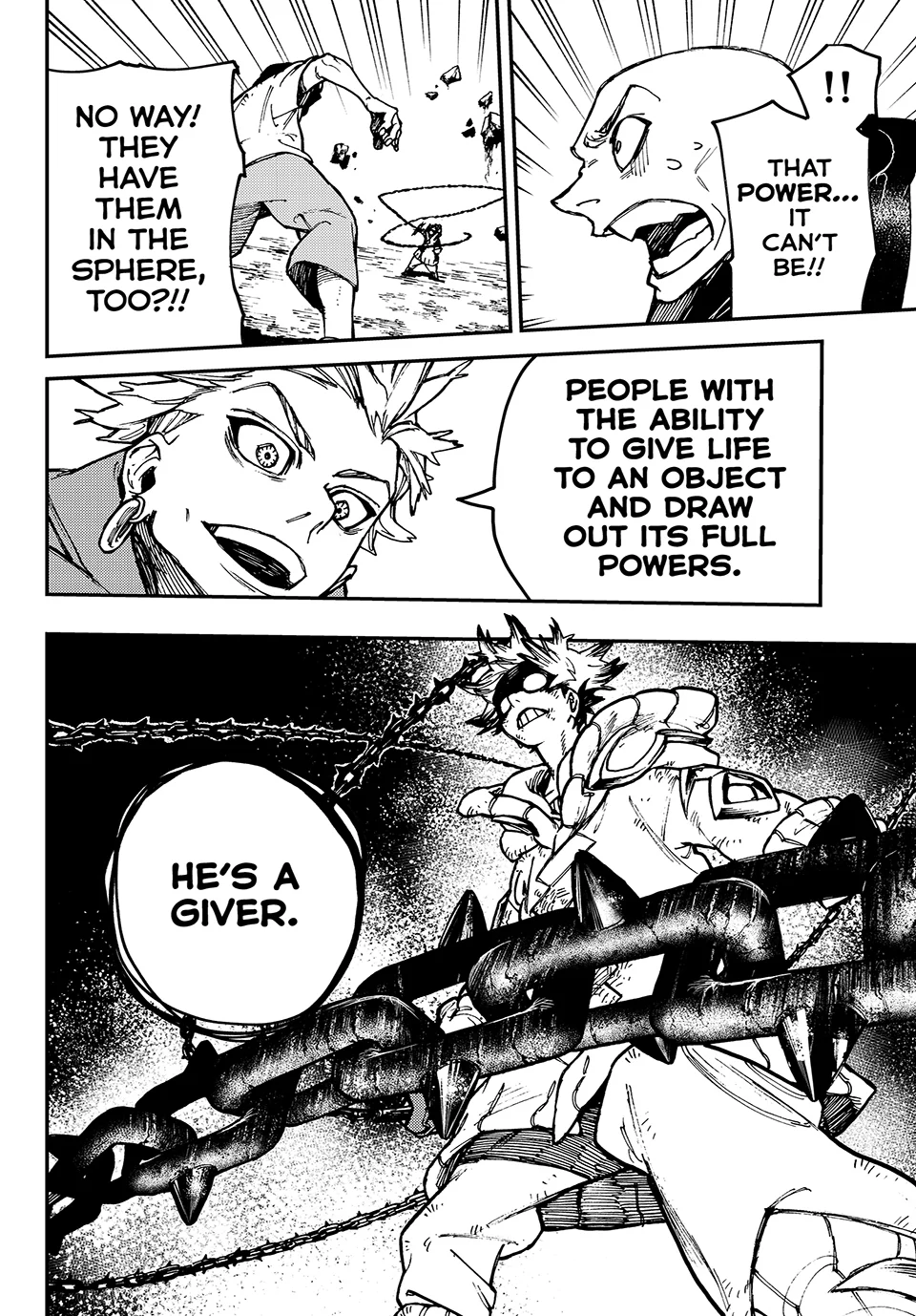 Gachiakuta, Chapter 3