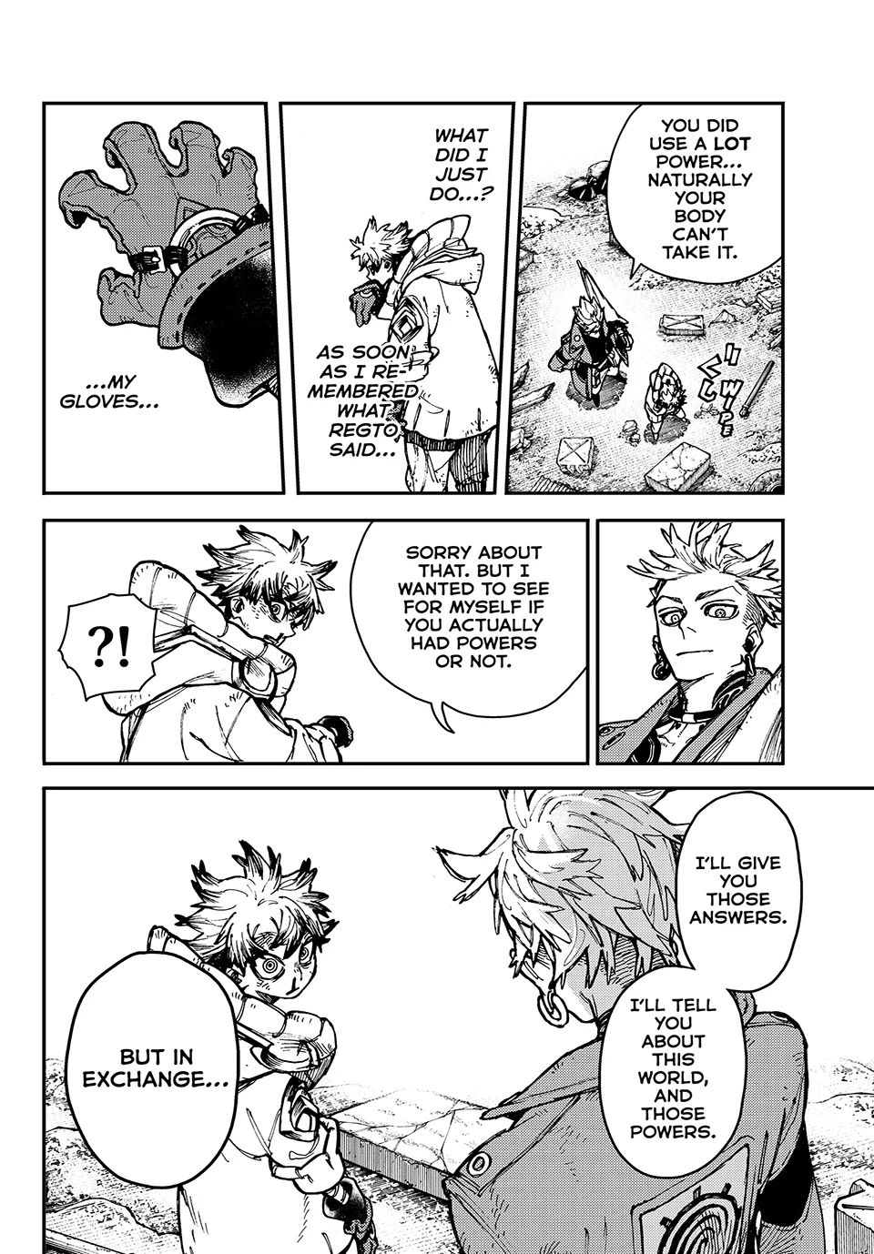 Gachiakuta, Chapter 3