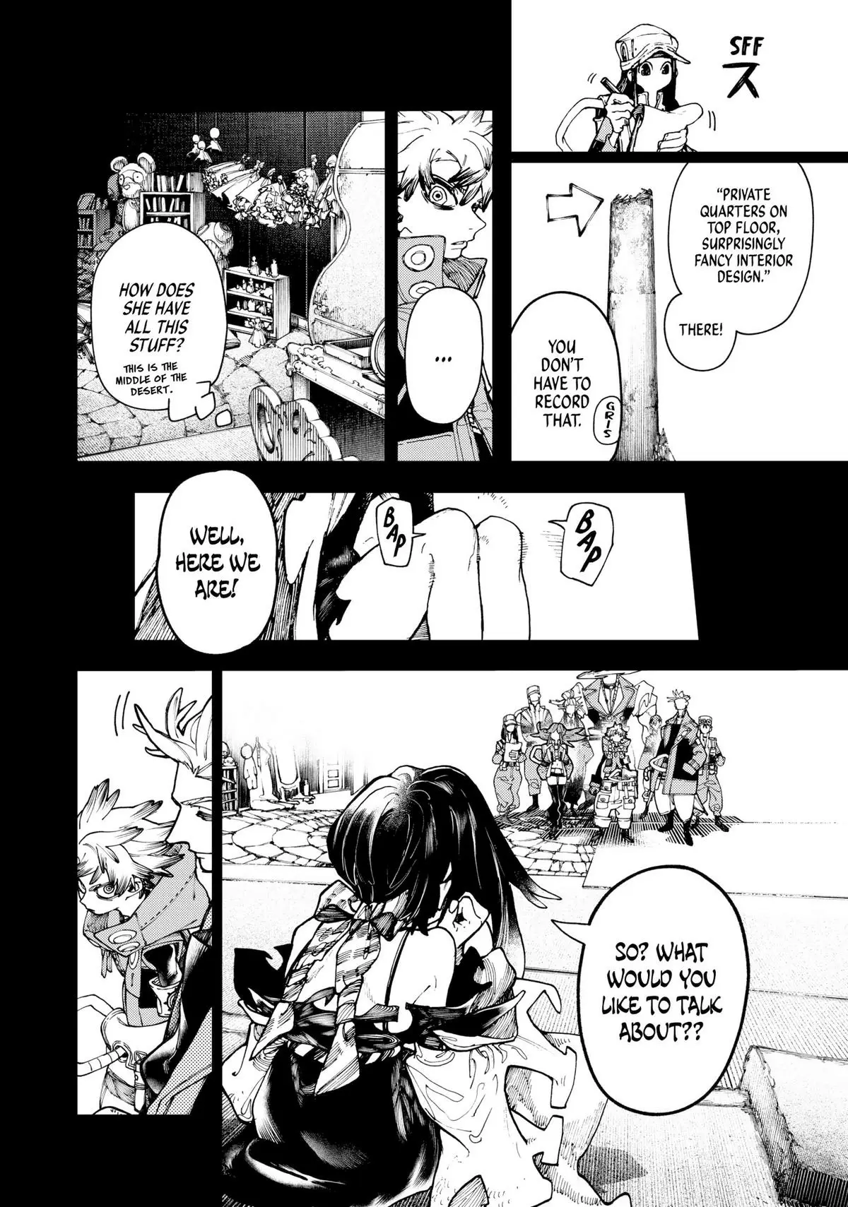 Gachiakuta, Chapter 32