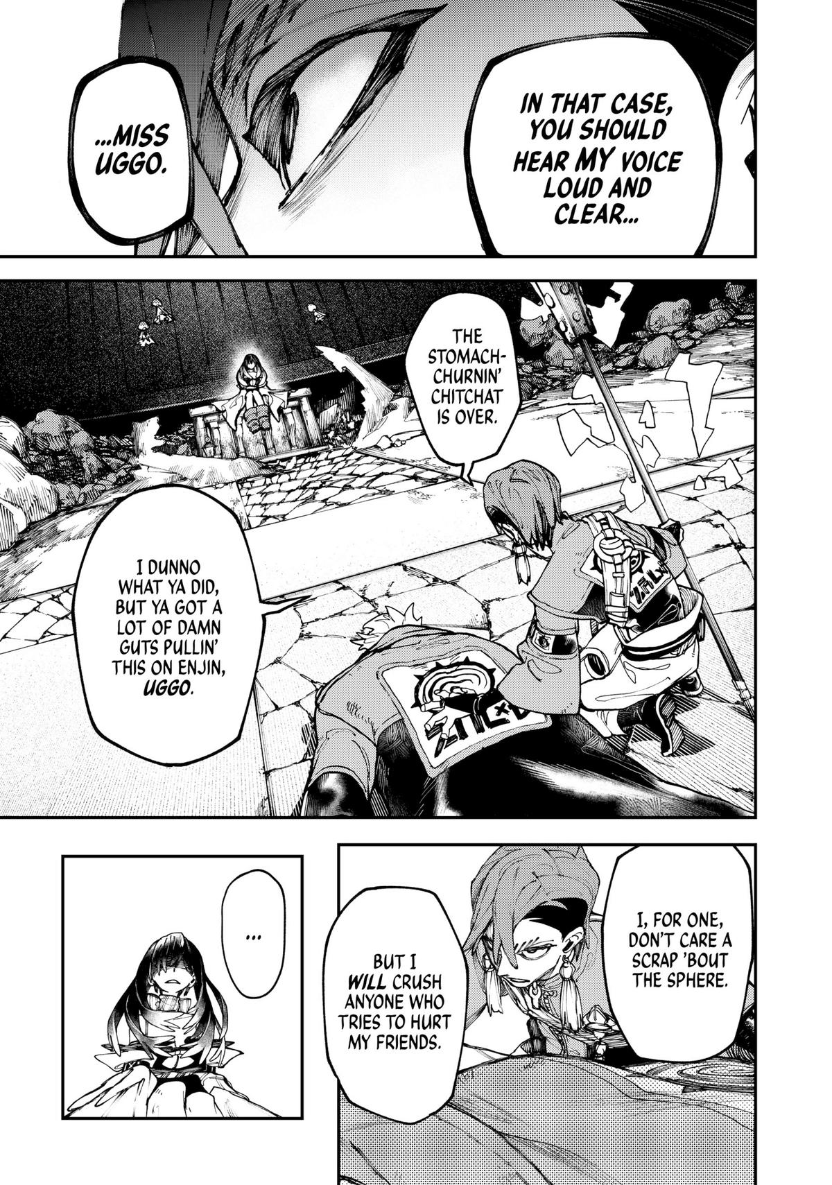 Gachiakuta, Chapter 33