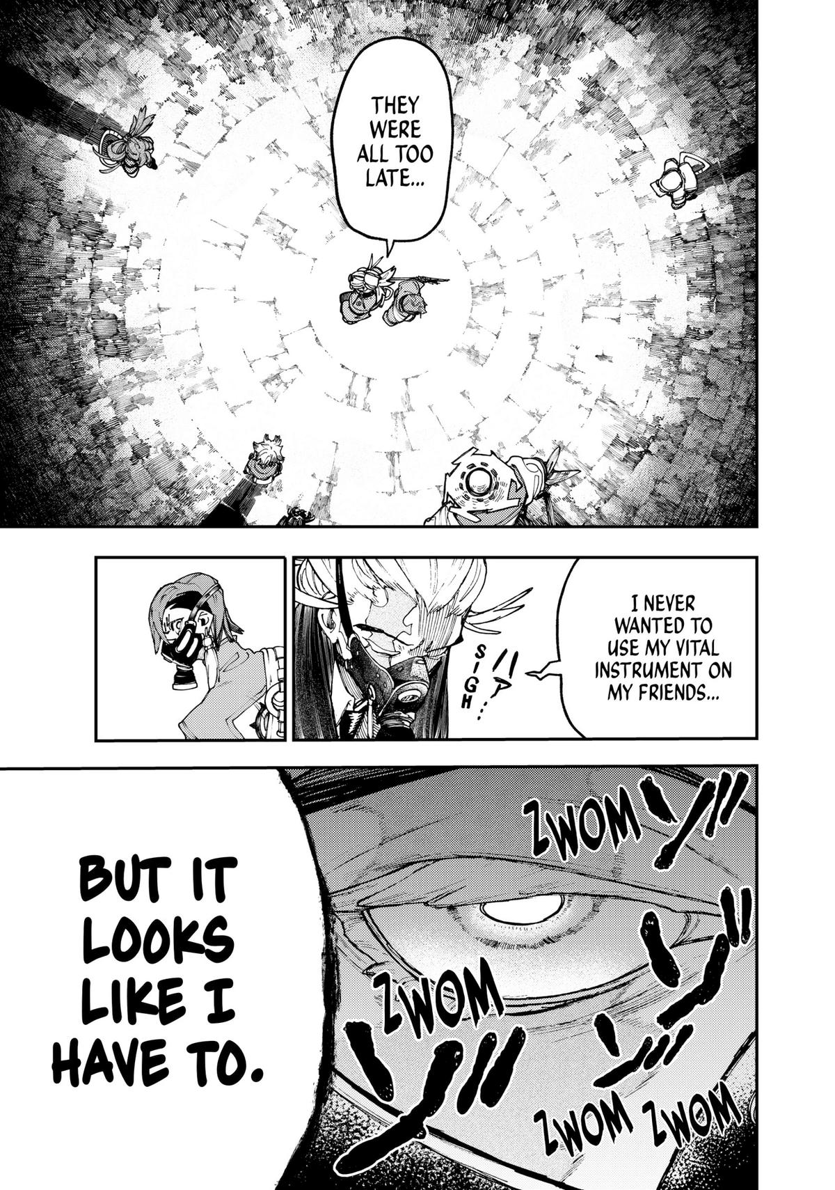Gachiakuta, Chapter 35