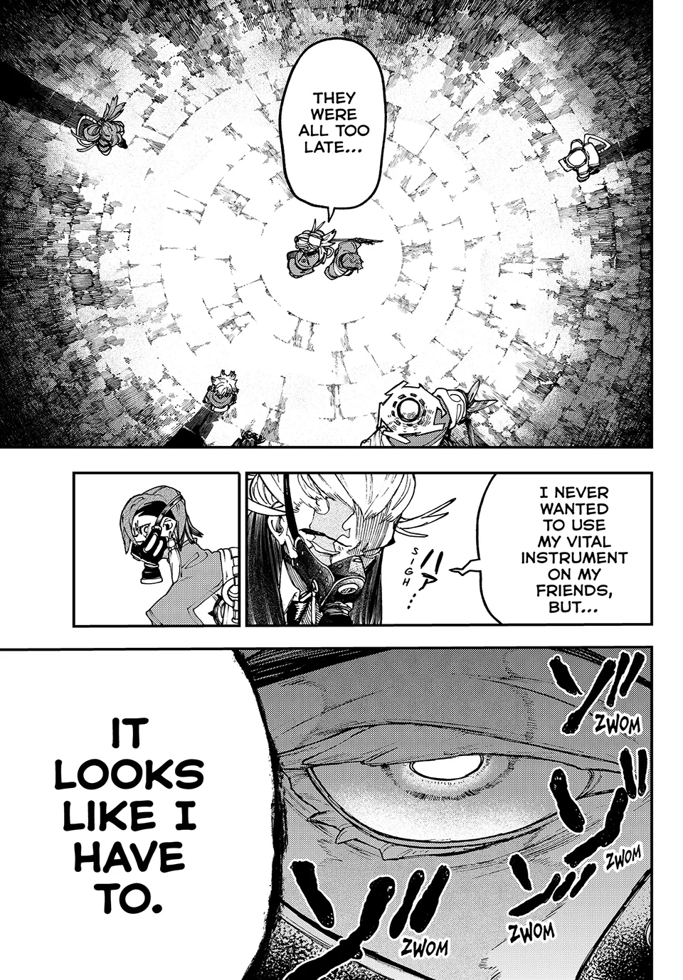 Gachiakuta, Chapter 35