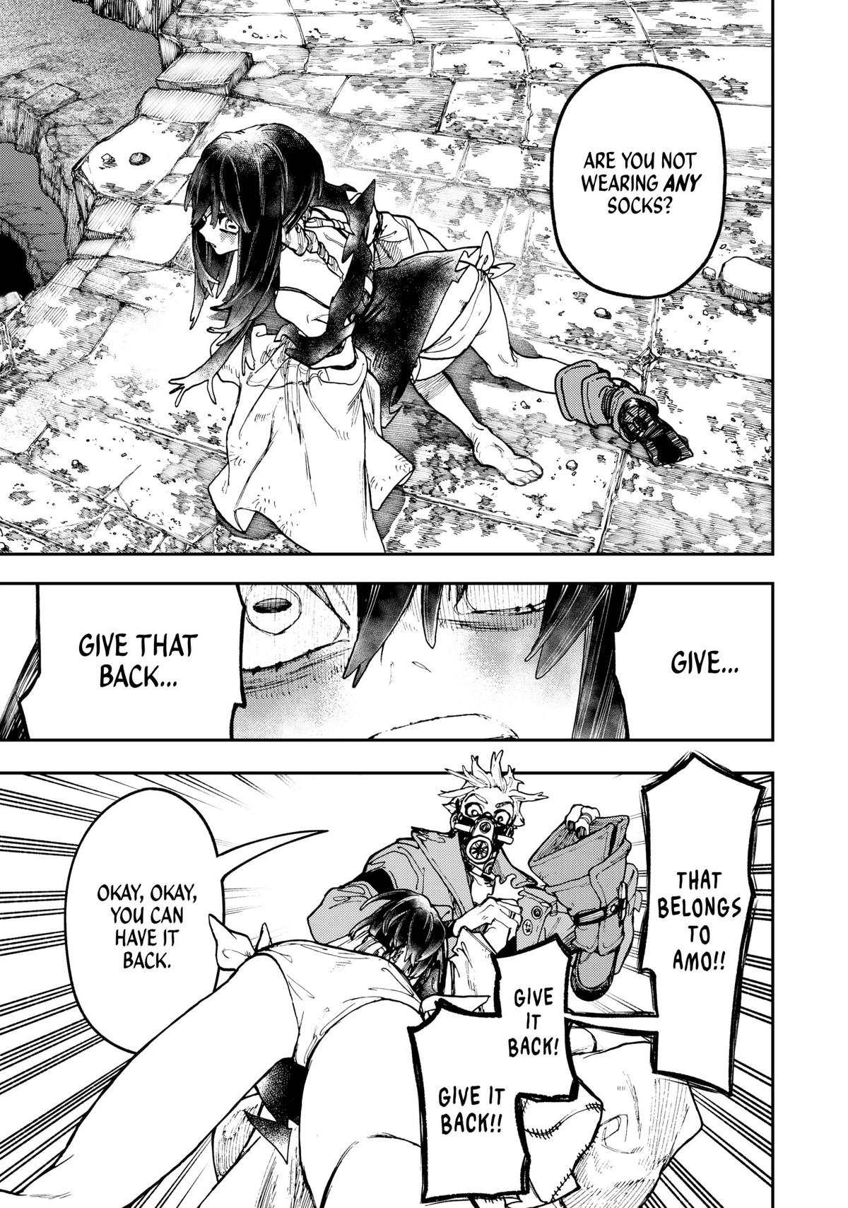 Gachiakuta, Chapter 38