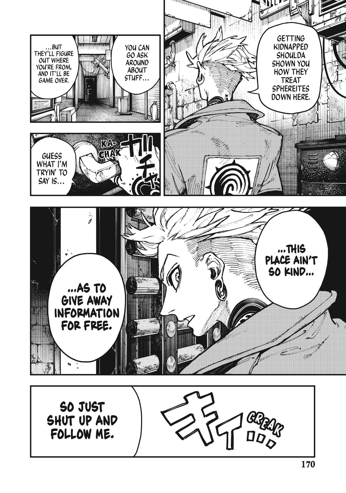 Gachiakuta, Chapter 4