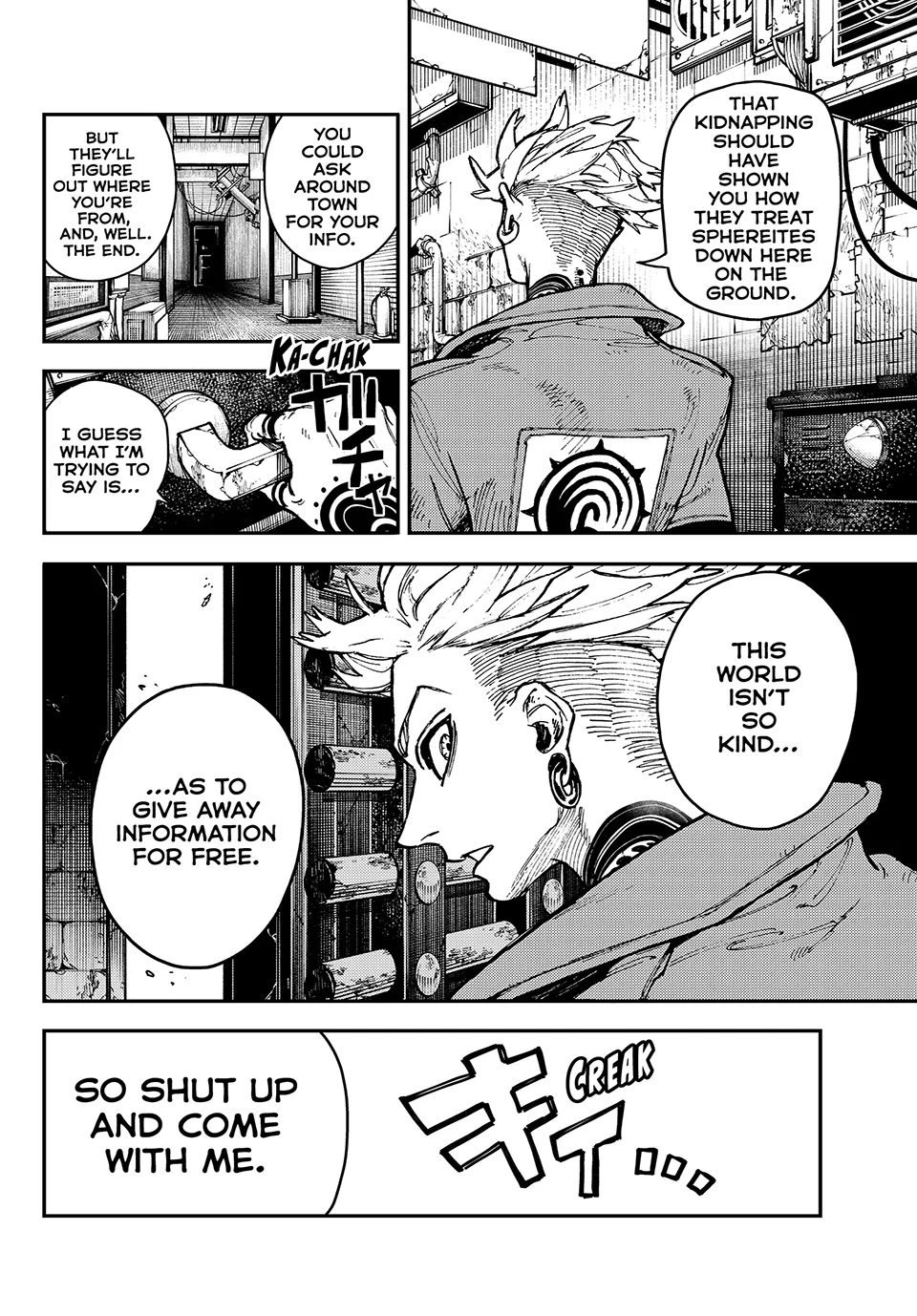 Gachiakuta, Chapter 4
