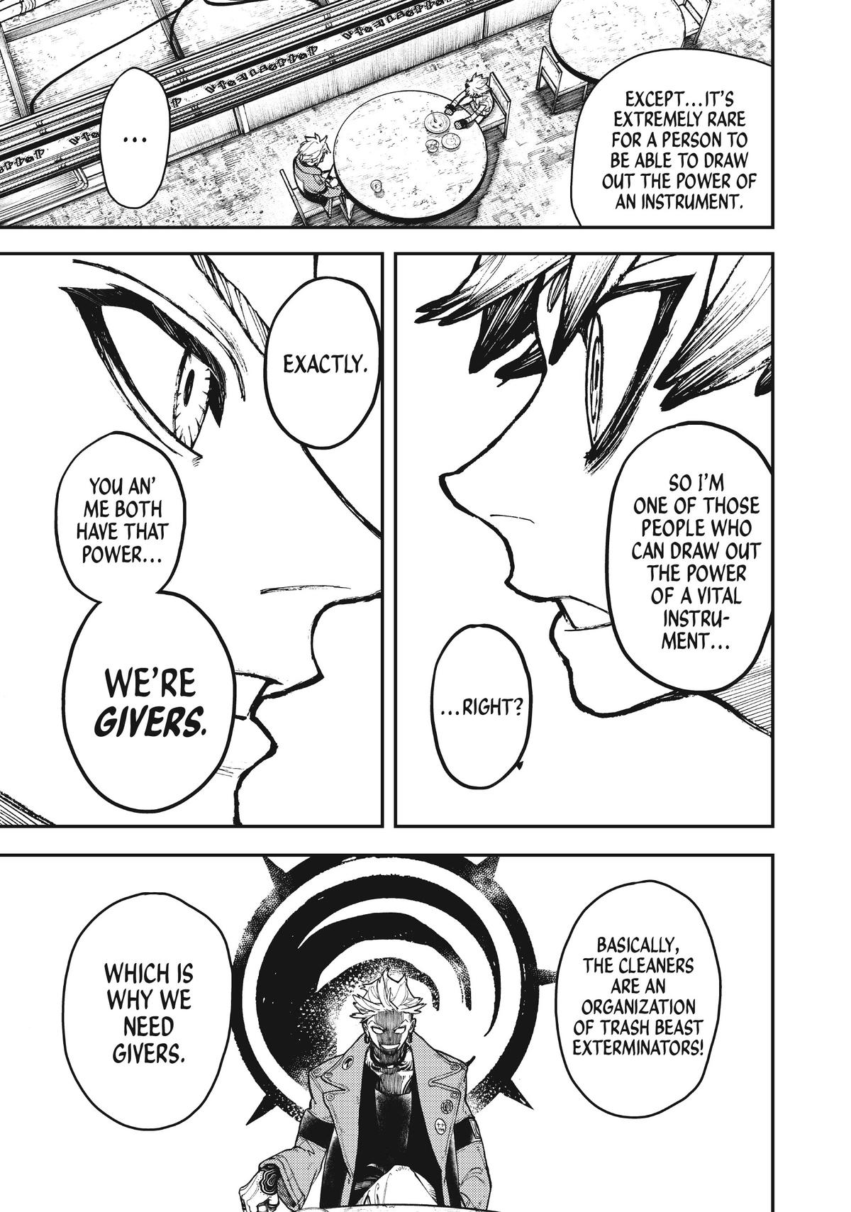 Gachiakuta, Chapter 4