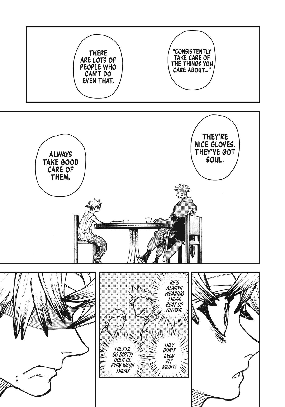 Gachiakuta, Chapter 4