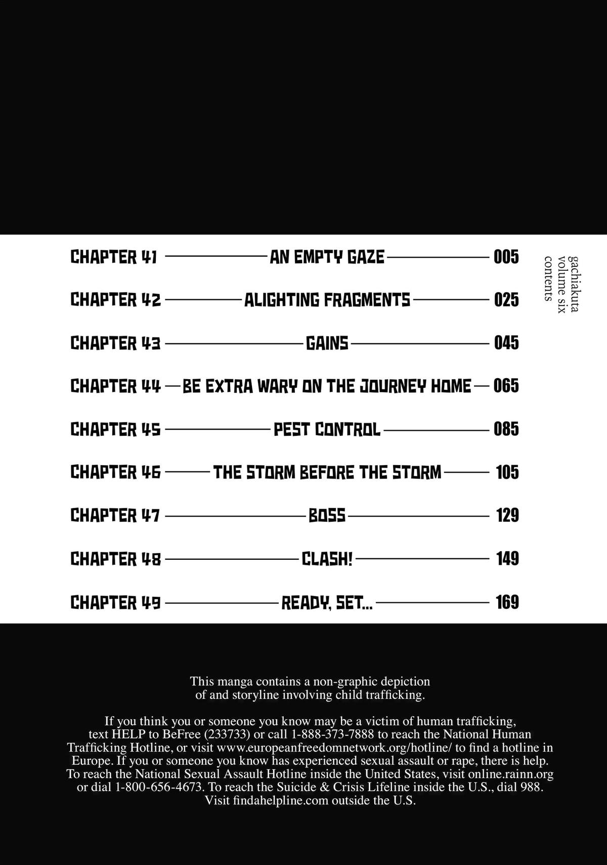 Gachiakuta, Chapter 41