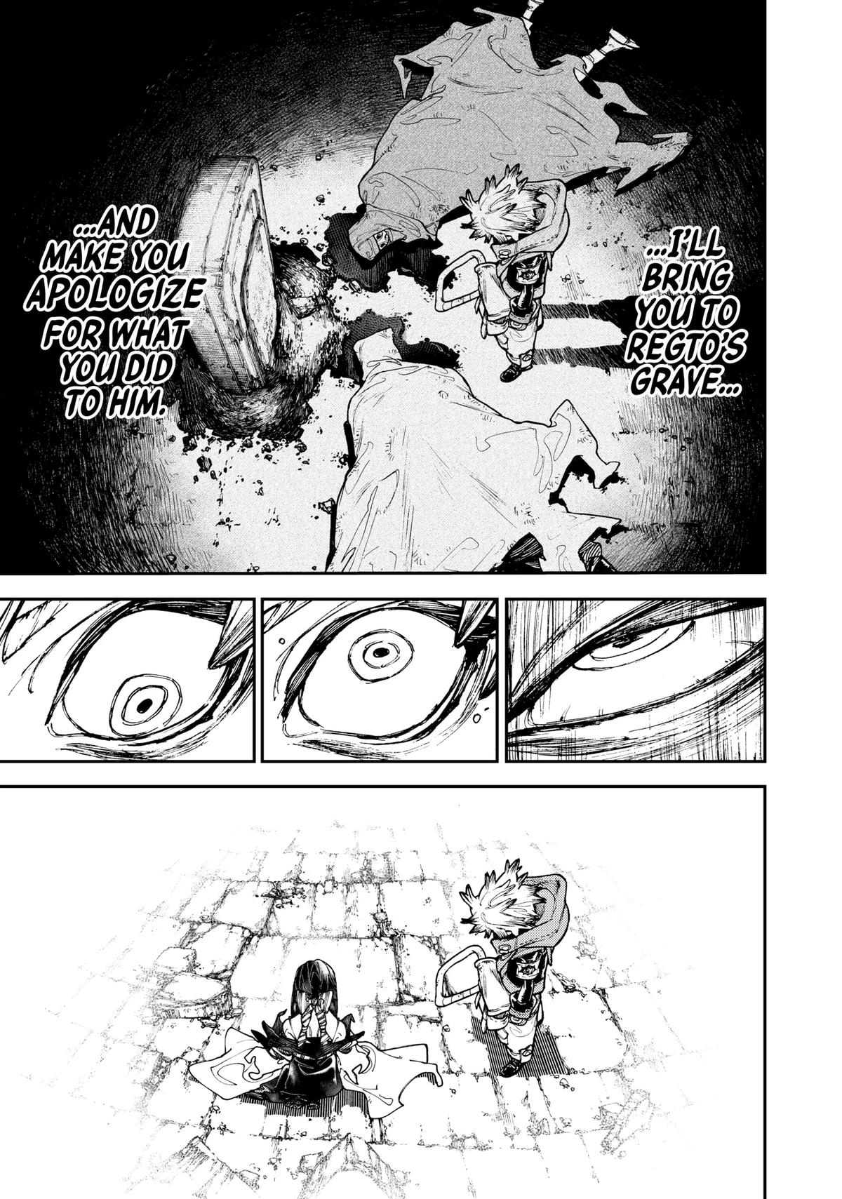 Gachiakuta, Chapter 43