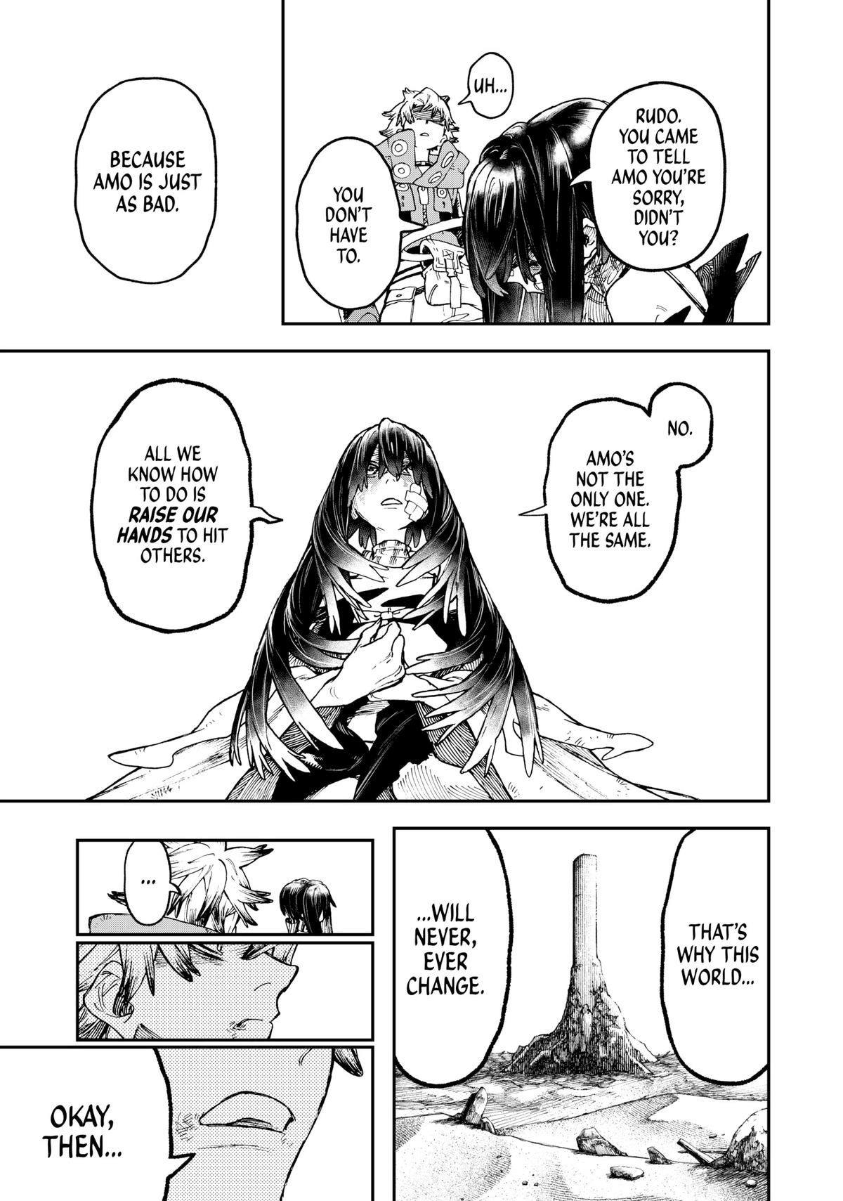 Gachiakuta, Chapter 43