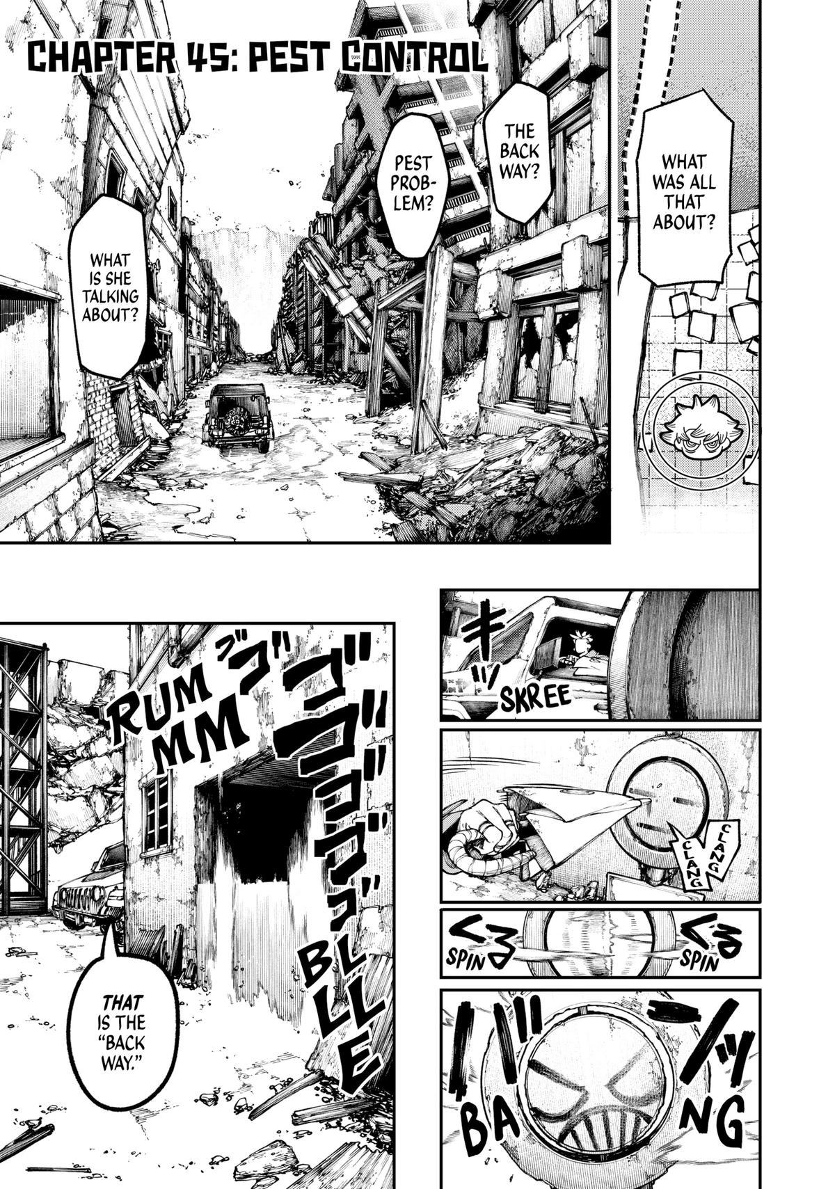 Gachiakuta, Chapter 45