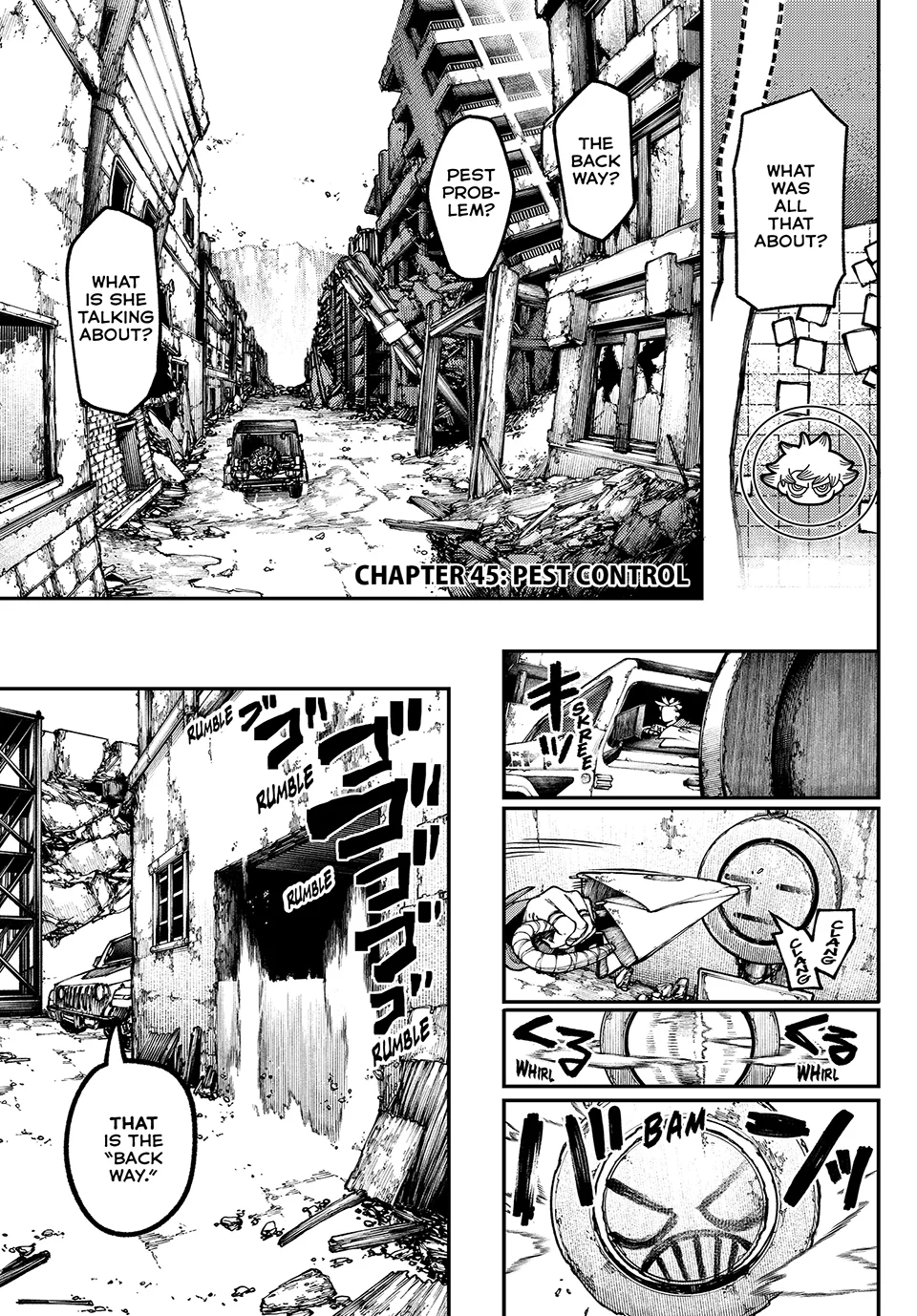 Gachiakuta, Chapter 45