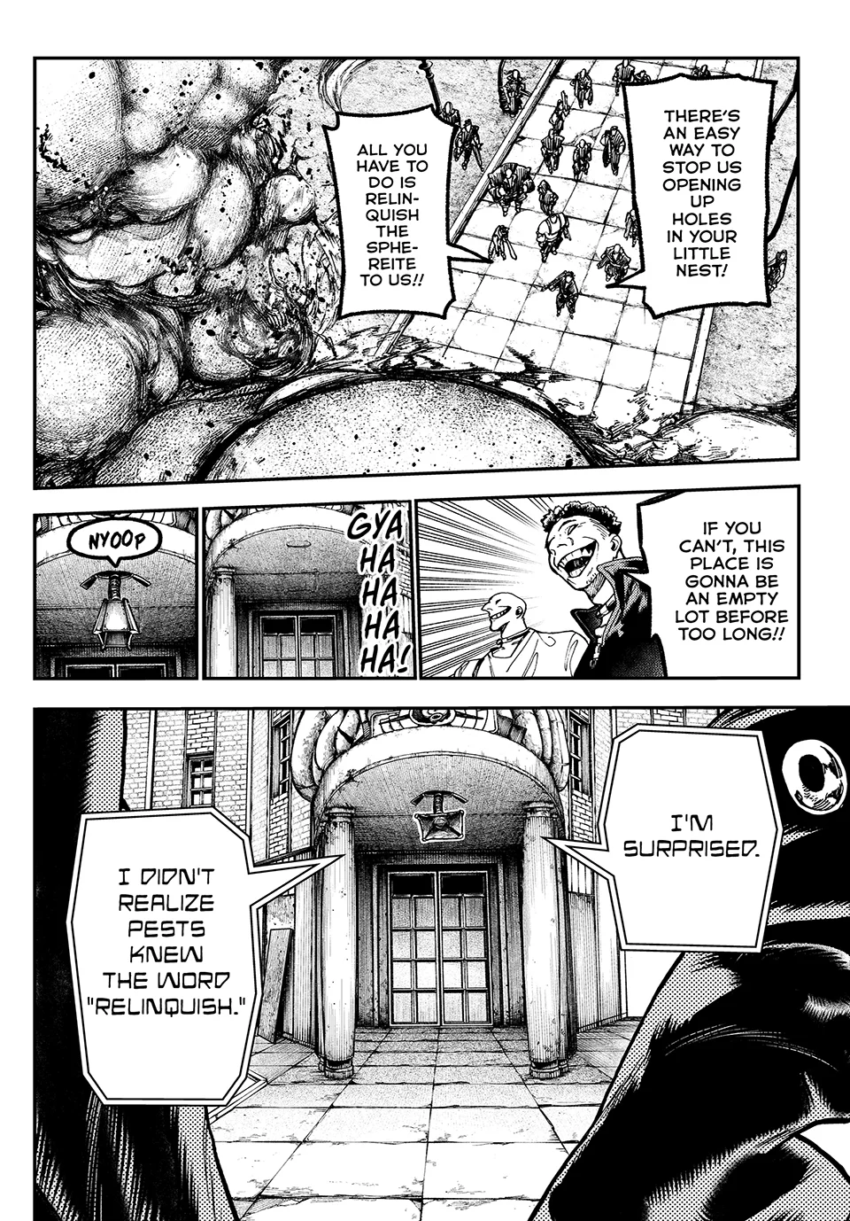 Gachiakuta, Chapter 45