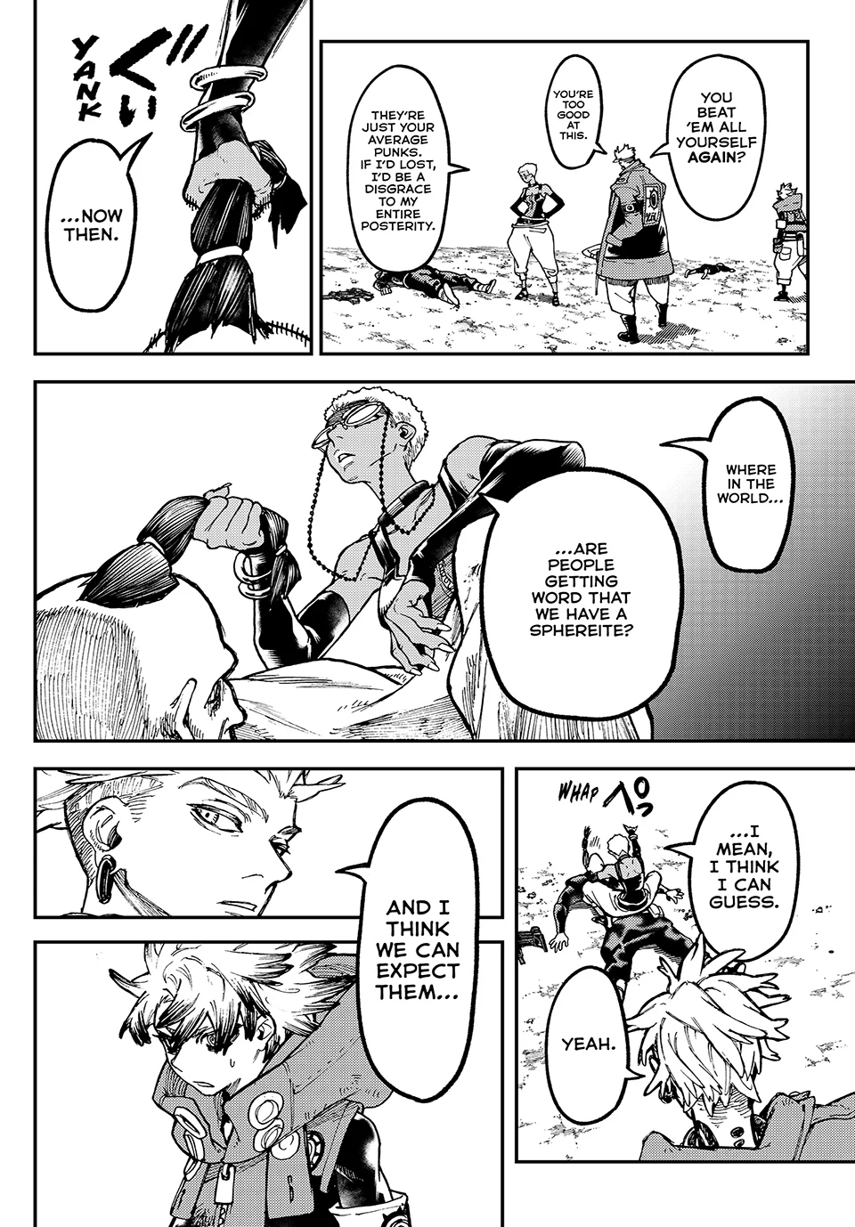 Gachiakuta, Chapter 45