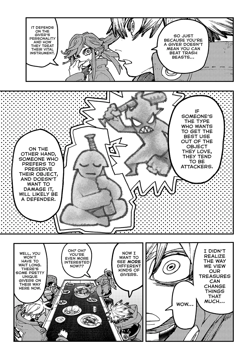 Gachiakuta, Chapter 46