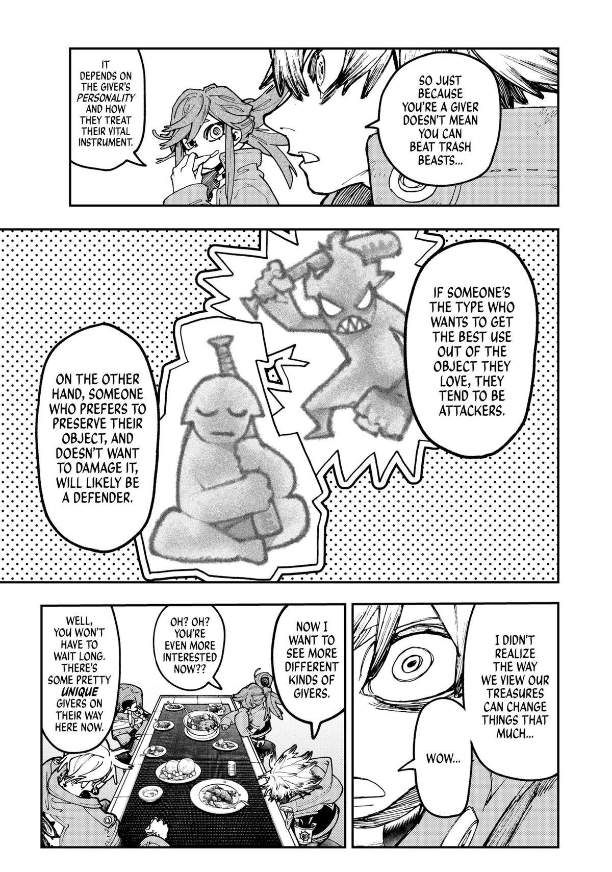 Gachiakuta, Chapter 46