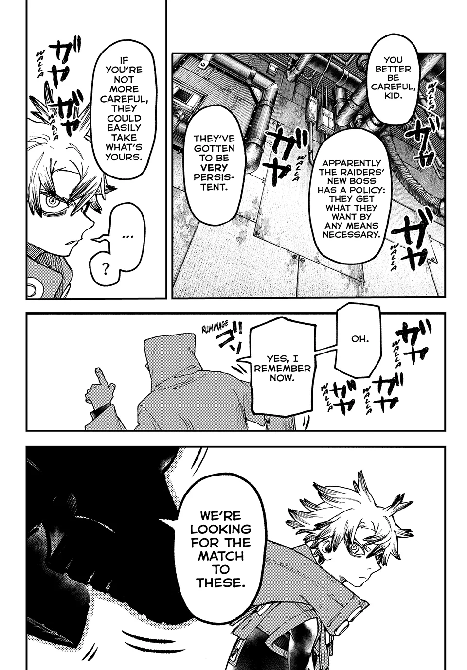 Gachiakuta, Chapter 46