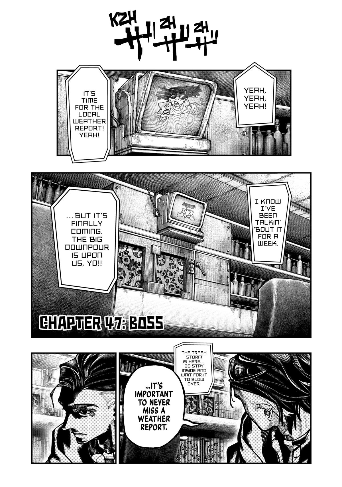 Gachiakuta, Chapter 47