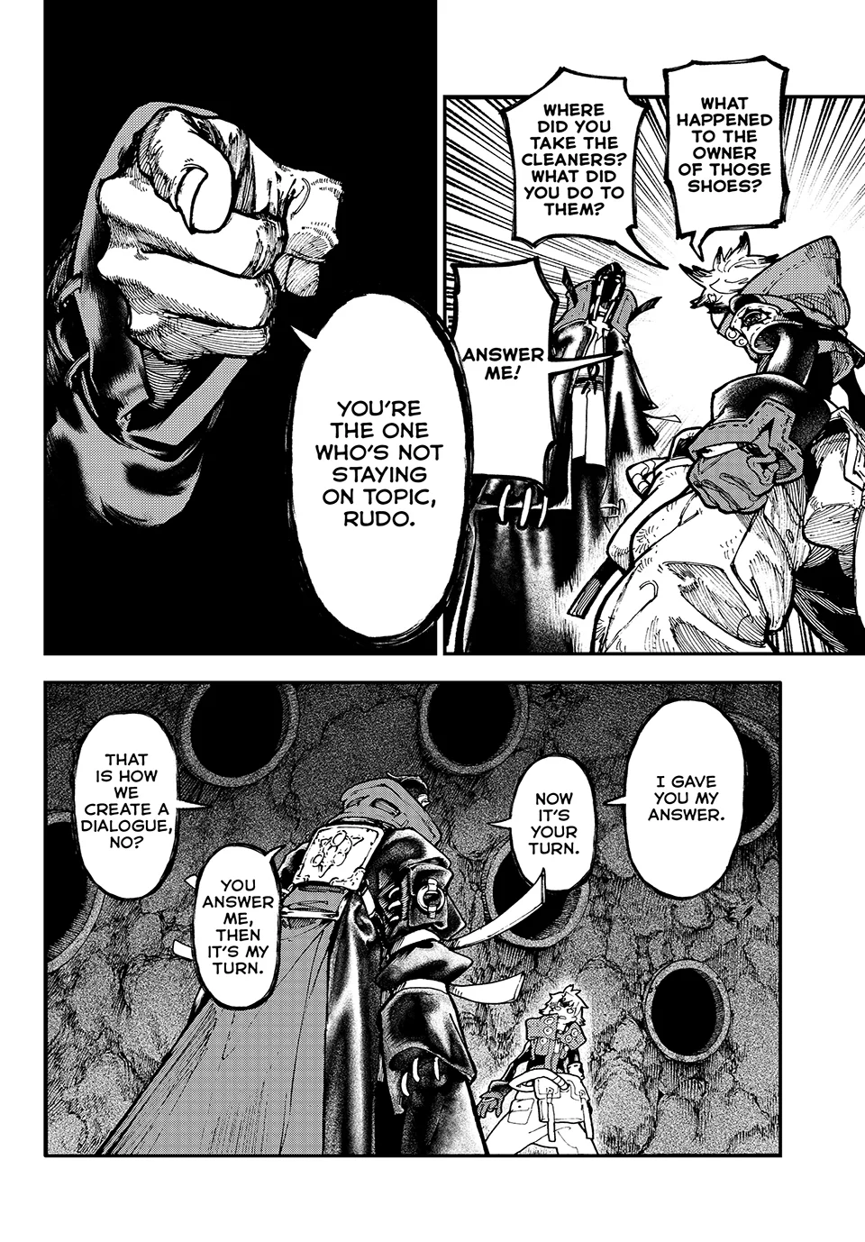 Gachiakuta, Chapter 49