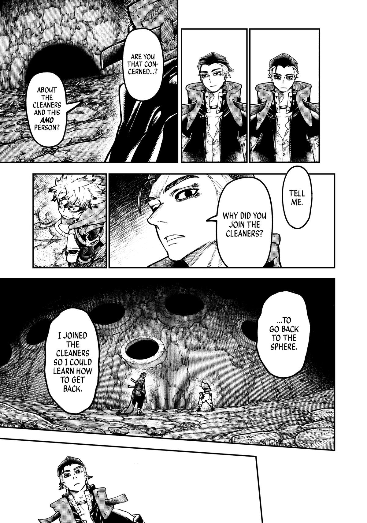 Gachiakuta, Chapter 49