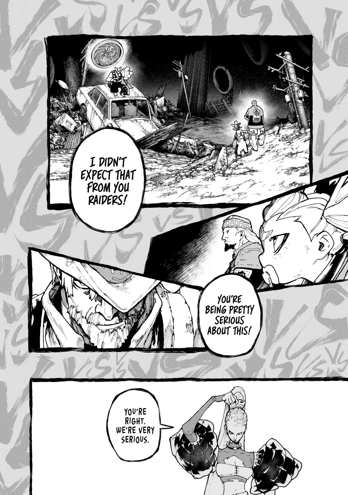 Gachiakuta, Chapter 49