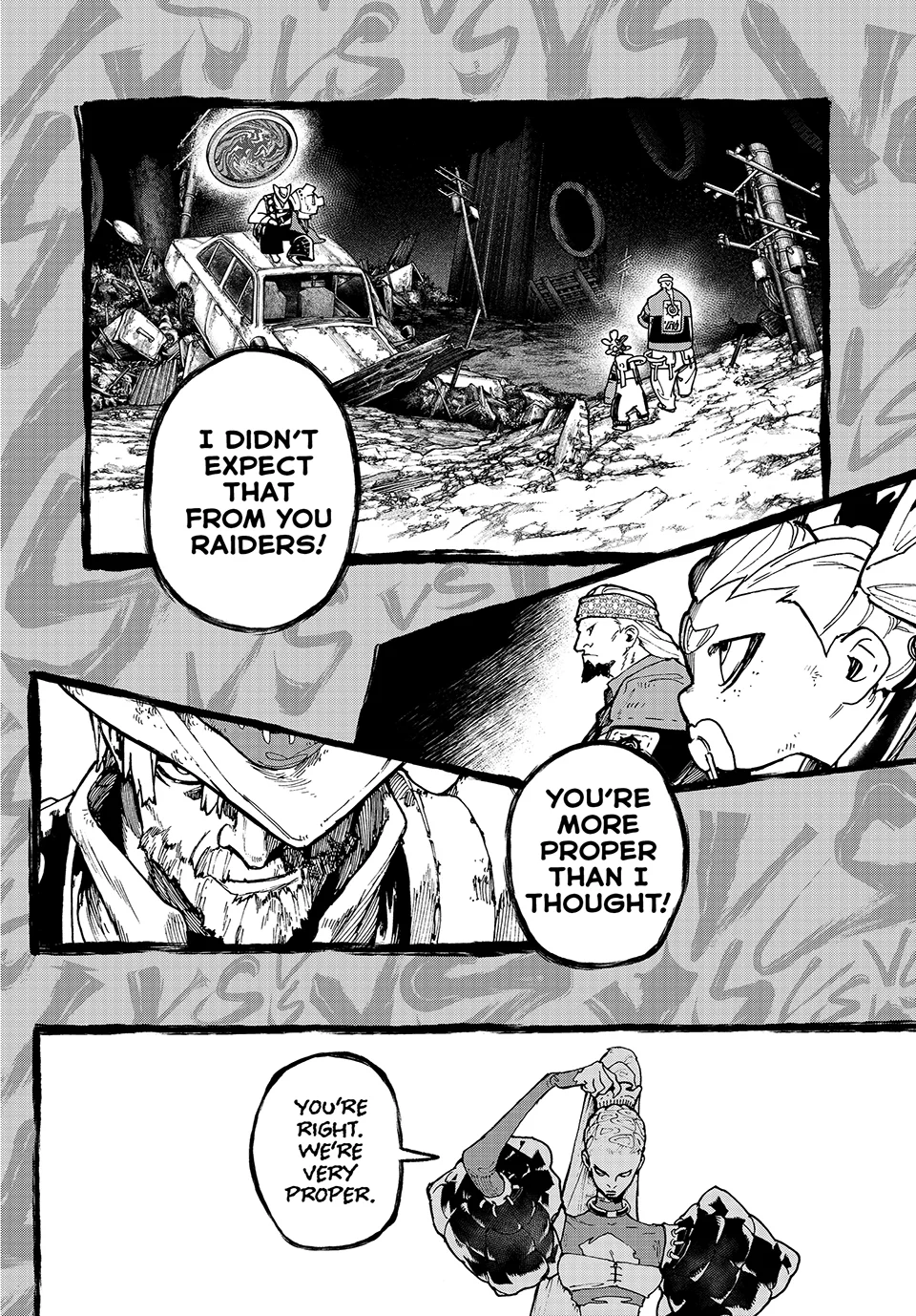 Gachiakuta, Chapter 49