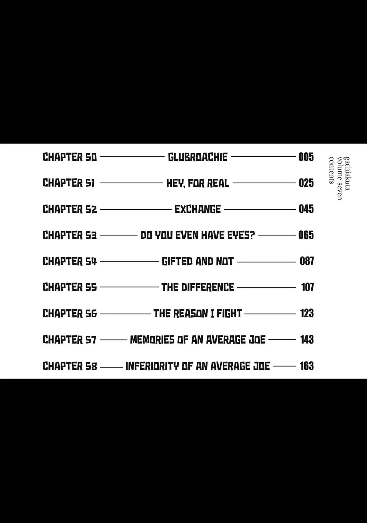 Gachiakuta, Chapter 50