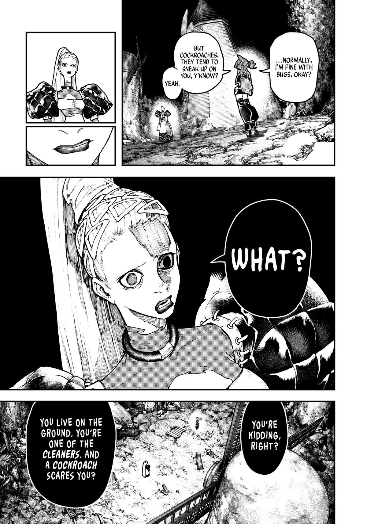 Gachiakuta, Chapter 50